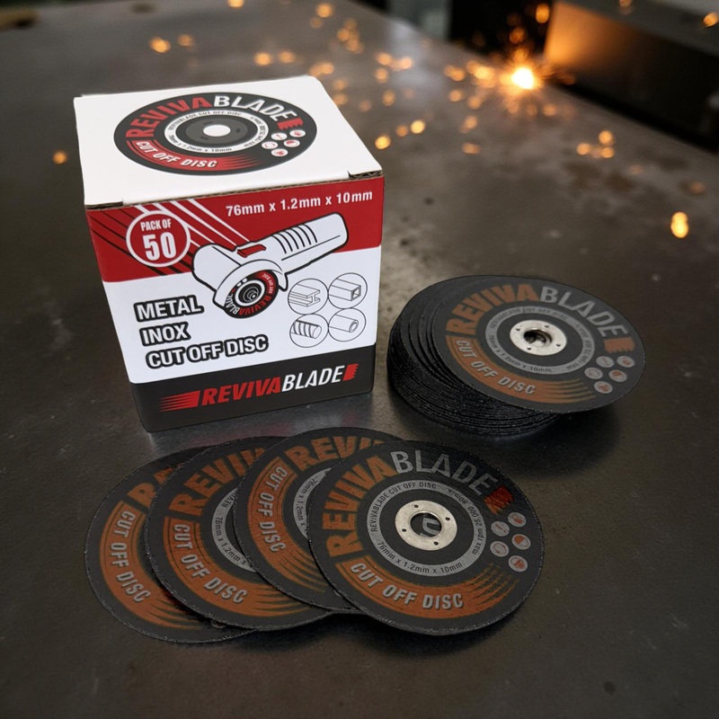 Revivablade 76mm (3 inch) Cut Off Tool Disk [50 Pack]