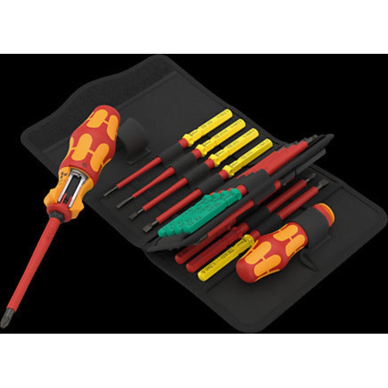 Wera Kraftform Kompakt VDE 17 RA 1, 17 pieces