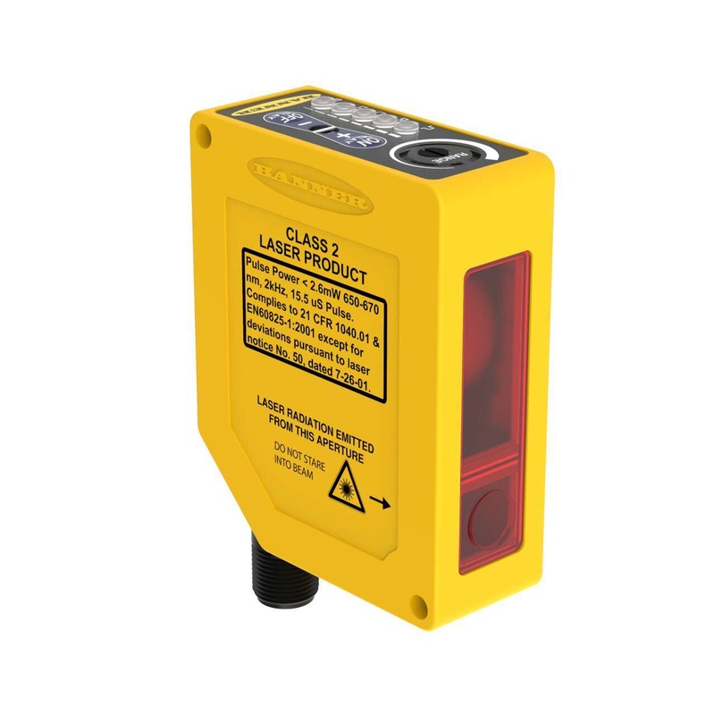 Banner 71634 | Q60BB6LAF2000 | Q60 Series: Adjustable-Field Laser (Class 2)