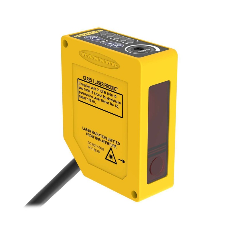 Banner 71635 | Q60VR3LAF1400 | Q60 Series: Adjust-Field Laser (Cls 1) Univ Volt