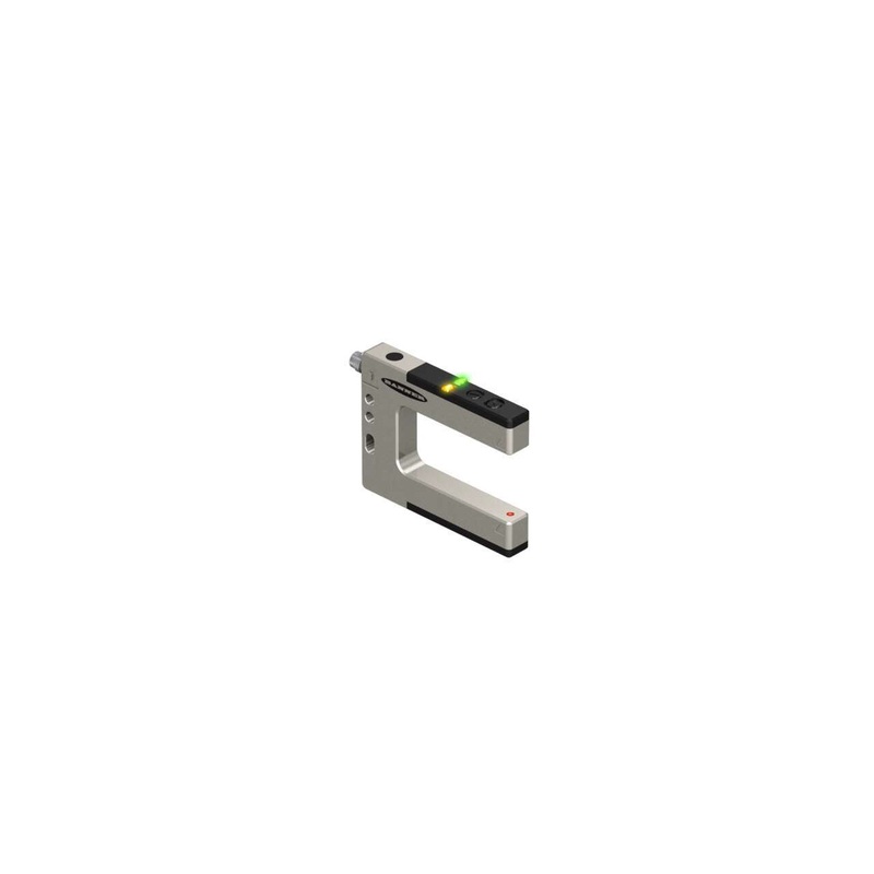 Banner 18233 | SLM30N6Q-18233 | SLM Series: Rugged Nickel-Plated Metal Fixed-Distance Slot Sensor
