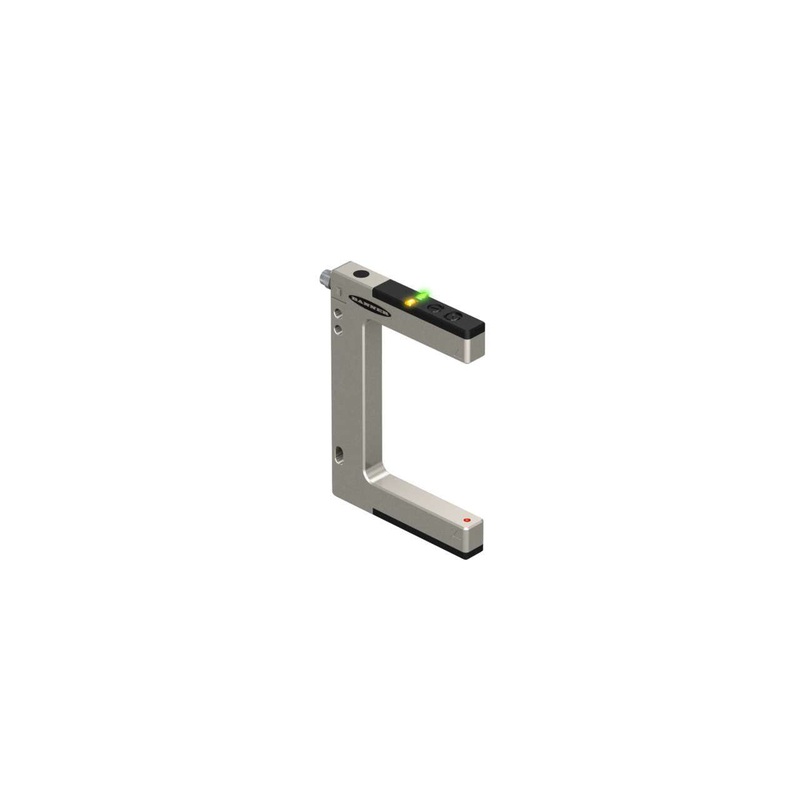 Banner 14940 | SLM80B6Q | SLM Series: Rugged Nickel-Plated Metal Fixed-Distance Slot Sensor