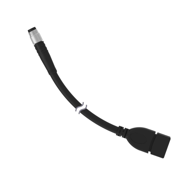 Banner 11337 | PSG-4M-403-USB | Cordset M8 Threaded to USB-A Double Ended