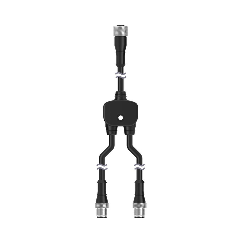 Banner 13264 | CSA-M12F41M12M41 | Splitter Cable, 4-pin M12 QD