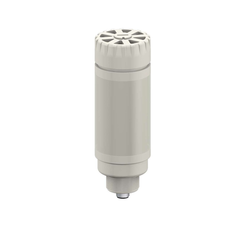 Banner 15230 | CL50GRYANCQ | Column Light: Gray Housing: 3-Color Audible Indicator