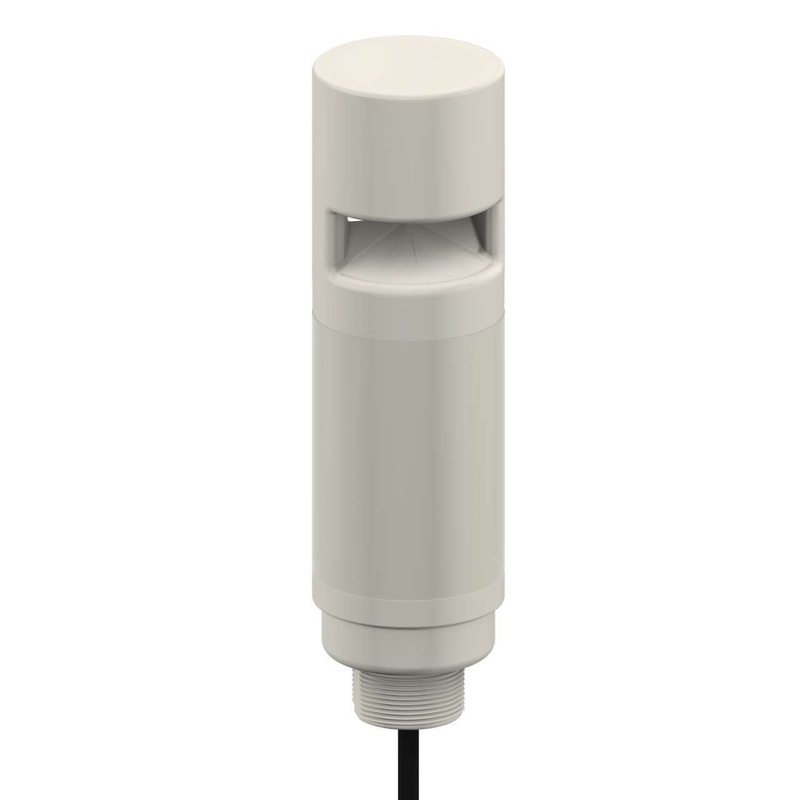 Banner 97743 | CL50GYRAOS3INC | Column Light: Gray Housing: 3-Color Sealed Omnidirectional Pulsed Audible w/Intensity Adjust Indicator