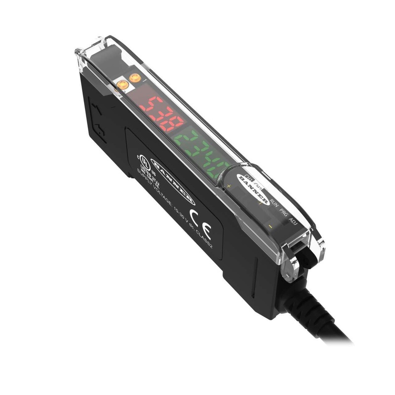 Banner 97710 | DF-G3-KD-Q5 | DF-G3 Red Beam High Power Dual Display Fiber Amplifier