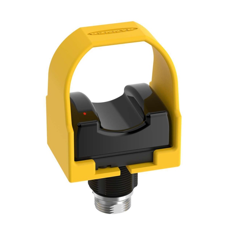 Banner 35087 | OTBVR81QD W/Y | OTB Series: Momentary Action Touch Button w/Yellow F.C.