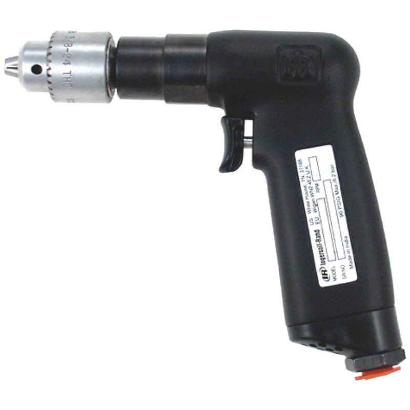 Ingersoll Rand 1AL1 | 1/4" Keyed Chuck Air Drill | 2800 RPM | Pistol