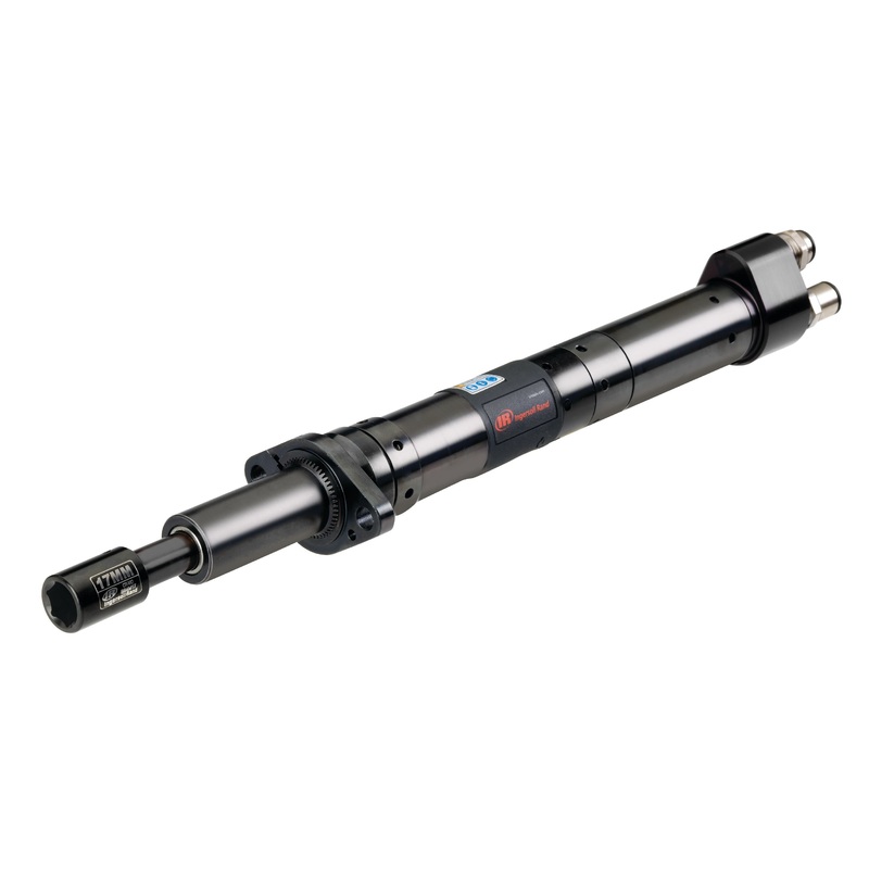 Ingersoll Rand QA8ASRS090NF41S08 | 1/2" Air Inline Air Nutrunner | 66 ft-lb Torque | 1HP | 230 RPM | Adj Shut Off Clutch | Fixtured