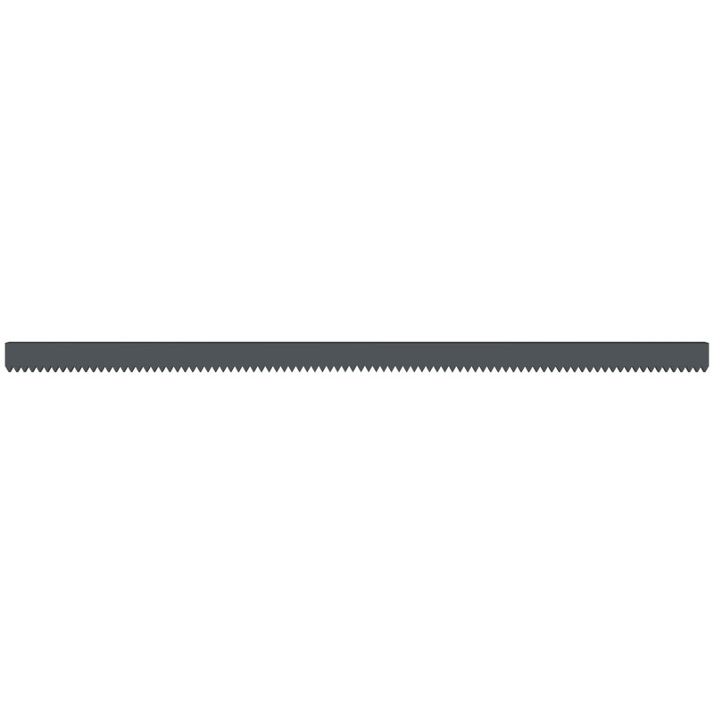 Kraft Tool GG235-03 24", 1/4" V-notched Squeegee Replacement Blade