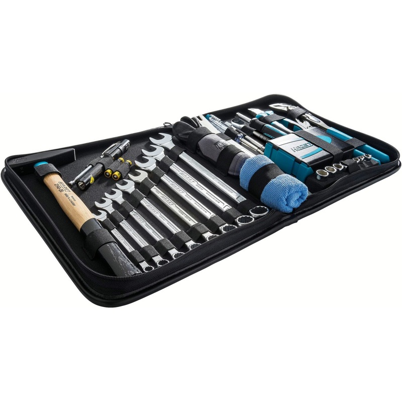 Hazet 1520/64 Leather tool case  with assortment