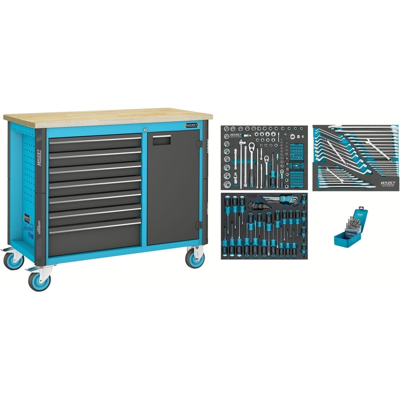 Hazet 179NW-7/228 Work Bench  Mobile Assistent 179NW  Assortment