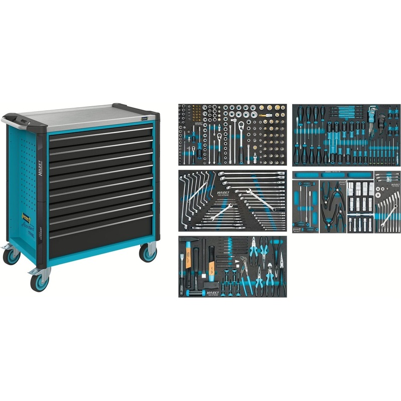 Hazet 179NXL-8/321 Tool Trolley 321-Pieces  8 Drawers total