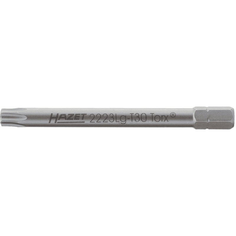 Hazet 2223LG-T30 Bit T30  1/4 inch hexagon