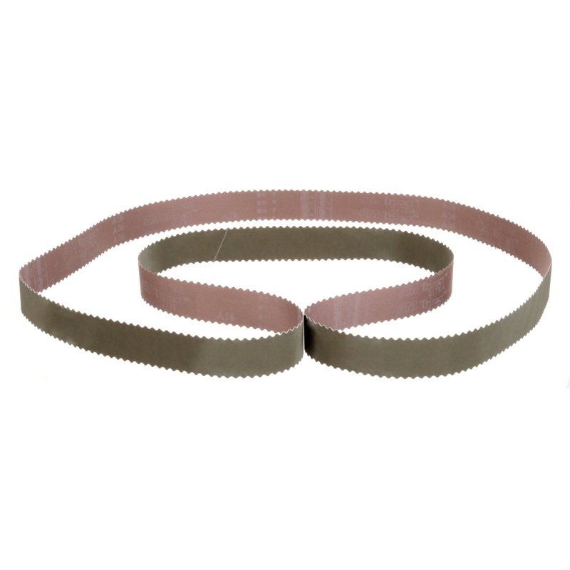 3M Trizact Cloth Belt 217EA, A30 JE-weight, 2-1/4 in x 132 in,Film-lok