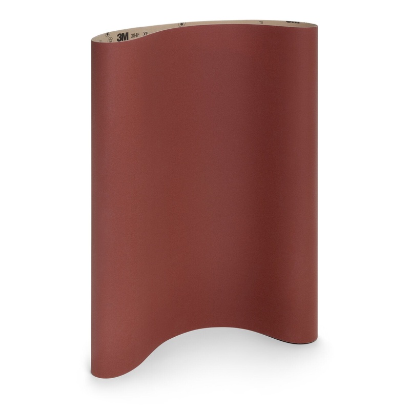 3M Cloth Belt 384F, 150+ XF-weight, 52 in x 103 in, Sine-lok, Single-flex