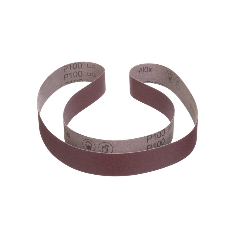 3M Cloth Belt 370DZ, 60 Y-weight, 12 in x 131 in, Film-lok, Single-flex