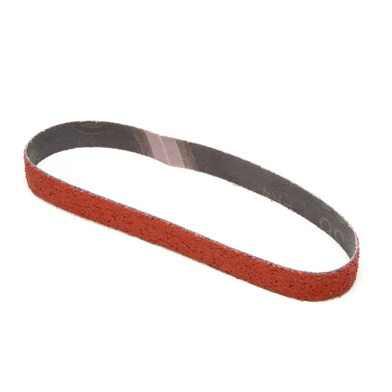 3M Cloth Belt 777F, 180 YF-weight, 1-1/4 in x 81 in, Film-lok, Single-flex