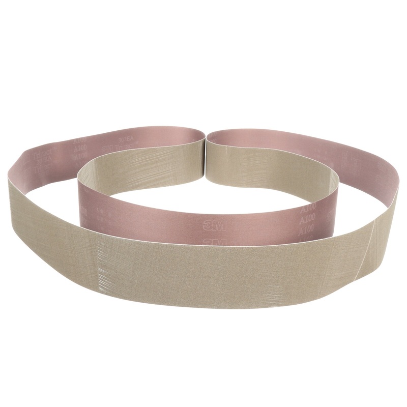 3M Trizact Cloth Belt 307EA, A45 JE-weight, 3 in x 10-11/16 in,Film-lok