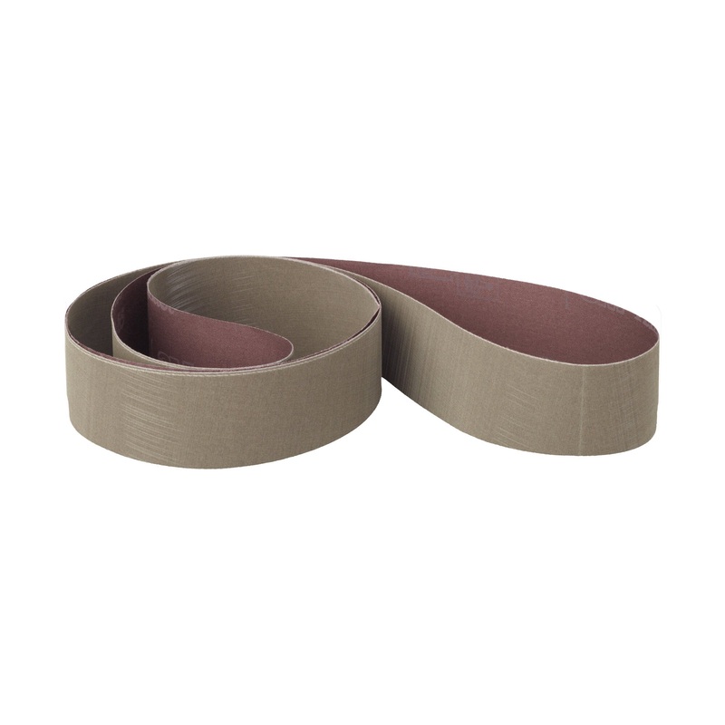 3M Trizact Cloth Belt 307EA, A6 JE-weight, 1/2 in x 72 in, Film-lok,Full-flex