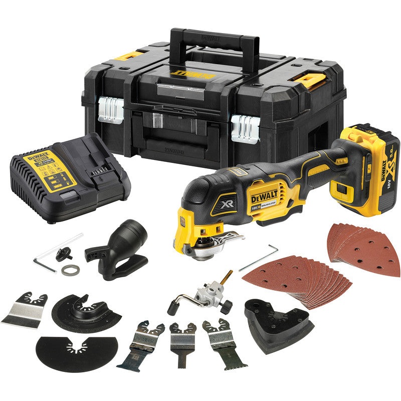DeWalt DCS355 18V XR Li-Ion Brushless Oscillating Multi-Tool 35 Piece Set