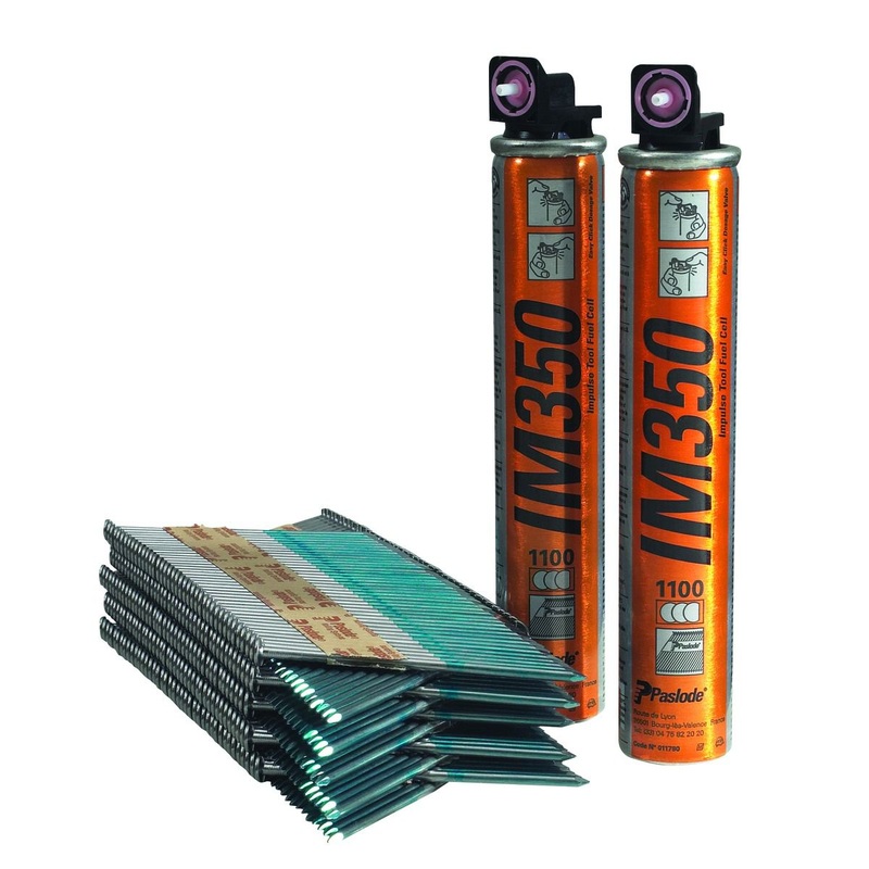 Paslode Bright Smooth Nails for IM350+ (Fuel Pack)