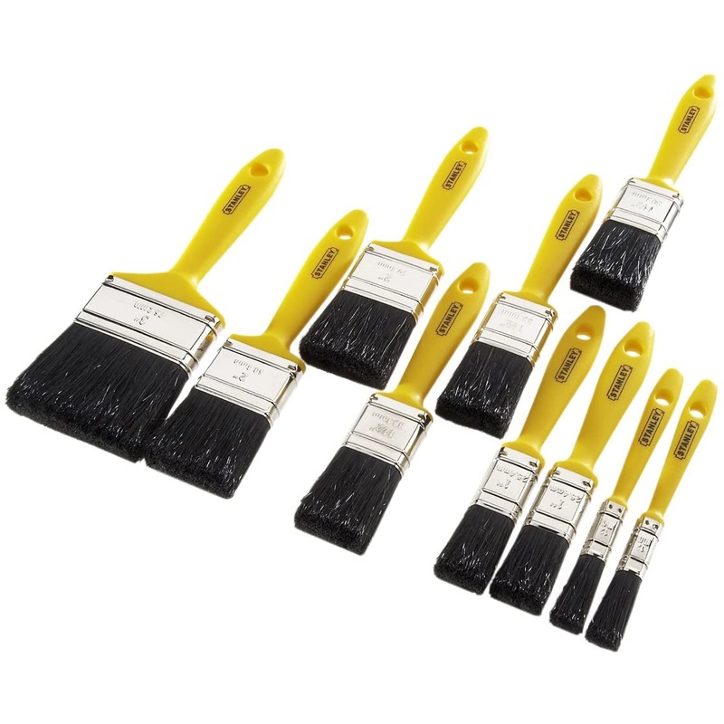 Stanley 10 Piece Paintbrush Set