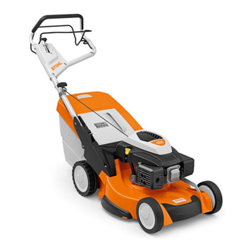 Stihl RM 655 V 53cm 3-in-1 self-propelled petrol lawnmower with Vario-drive