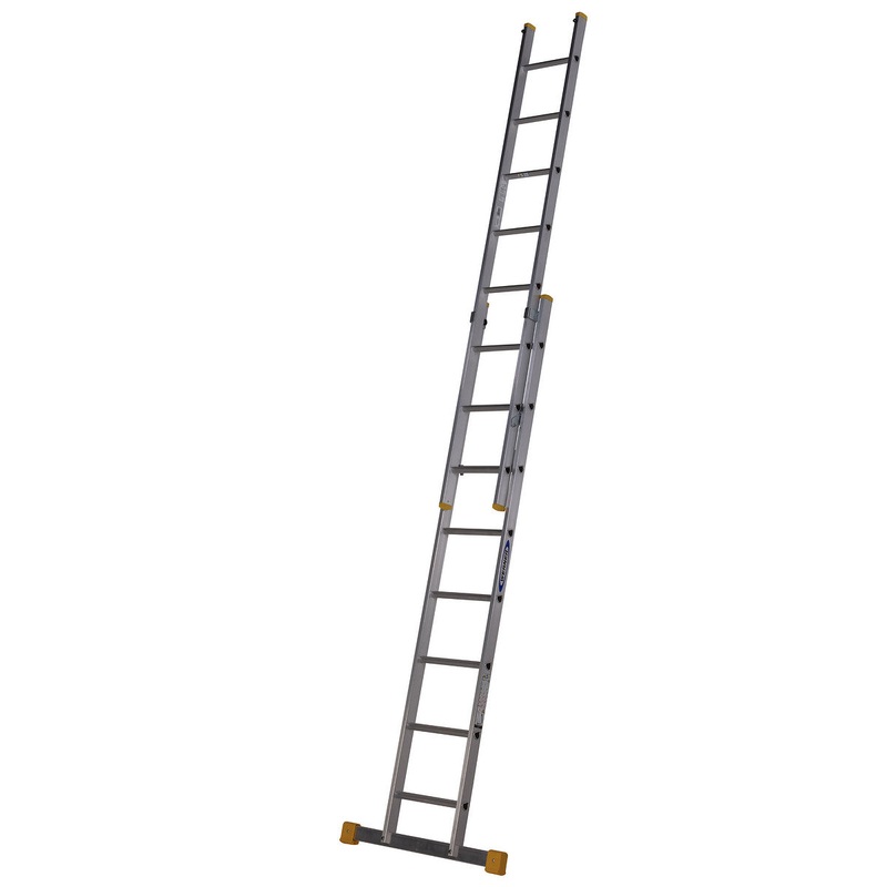 Werner D-Rung Box Section Extension Ladders