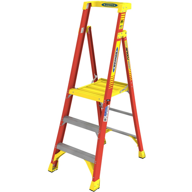 Werner GRP Podium Ladder