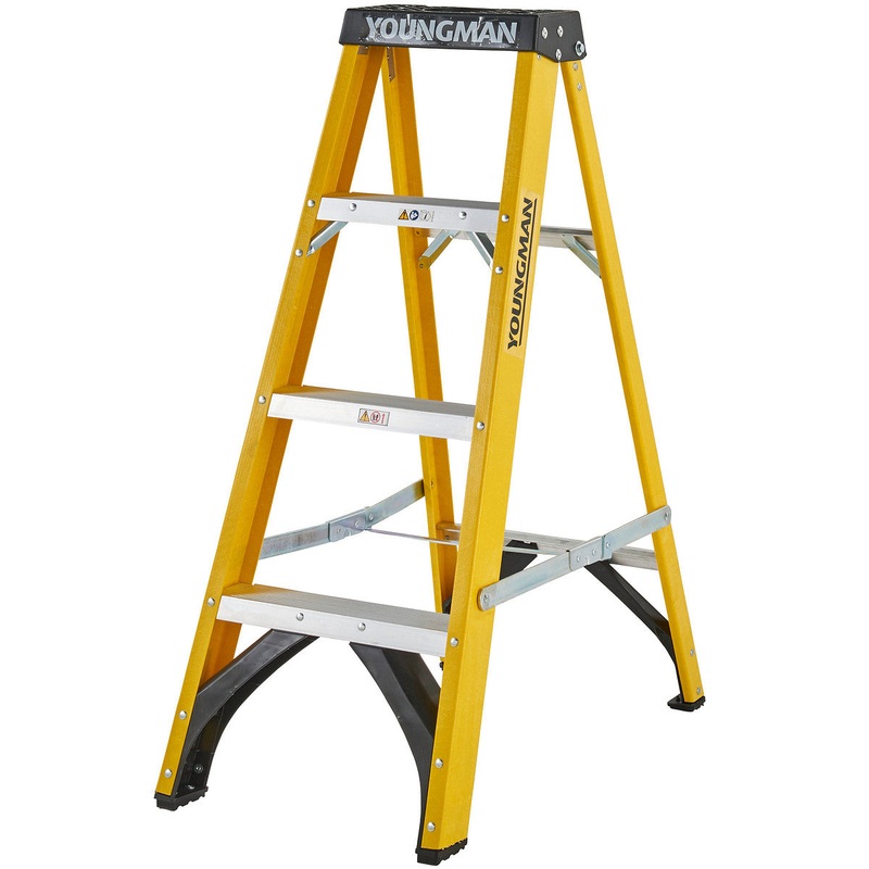 Youngman S400 HD GRP Stepladder now Werner