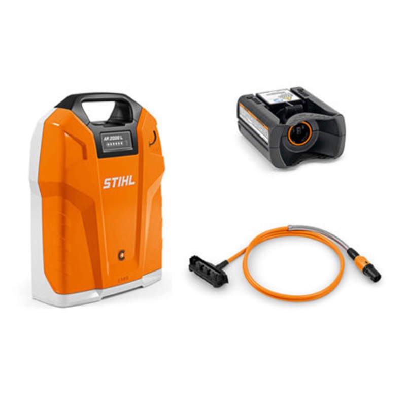 AR 2000 L backpack battery set (with connecting cable and AP adapter)