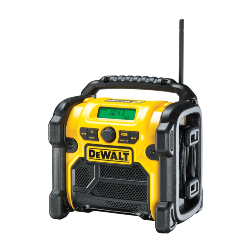DeWalt DCR020 18V XR Li-ion Compact Digital Radio