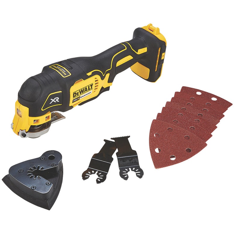 DeWalt DCS355 18V XR Li-Ion Brushless Oscillating Multi-Tool 29 Piece Set