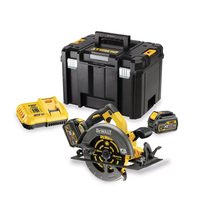 DeWalt DCS575 54V 6.0Ah XR Li-ion 190mm Circular Saw Kit