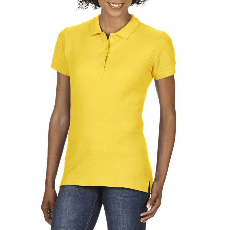 Gildan G85800L Premium Cotton Ladies Double Knit Polo