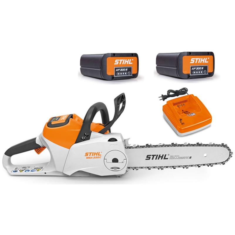 MSA 220 C-B Chainsaw promotional set