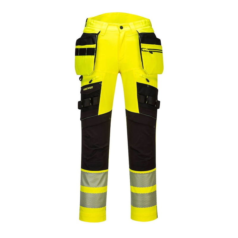 Portwest DX442 Hi-Vis Detachable Holster Pocket Trouser