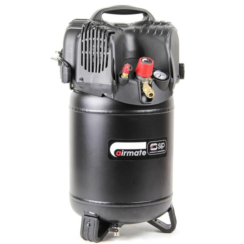 SIP Airmate Hurricane V215/25 Vertical Air Compressor, 8 bar