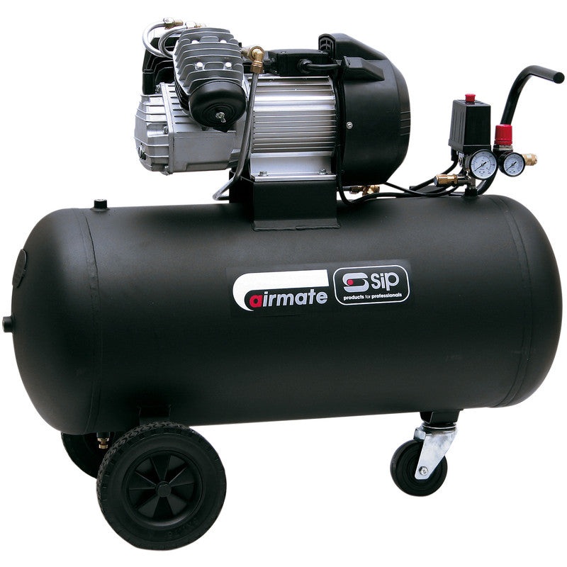 SIP Airmate TN3/50-D Oil Lubricated Air Compressor, 9 bar