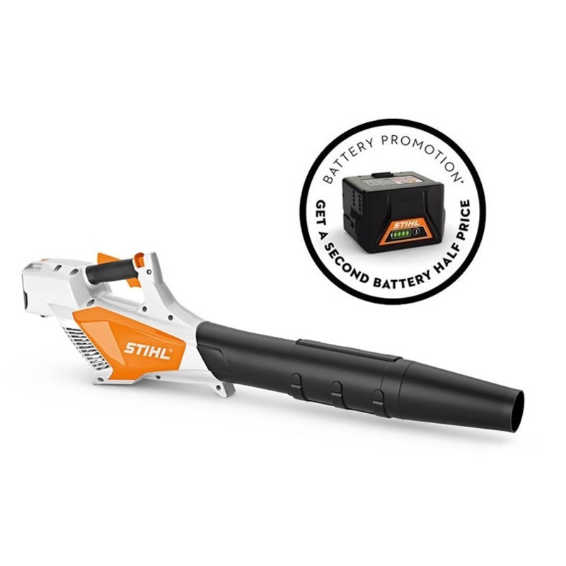 Stihl BGA 57 cordless leaf blower from the AK-system (battery & charger sets)