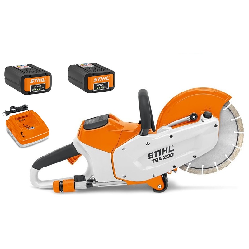 Stihl TSA 230 9 cordless cut-off machine from the AK system (battery & charger set)