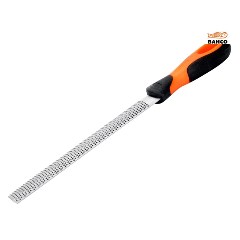 Bahco 200mm ERGO Half-Round Second Cut Cabinet Rasp 200mm (8in)