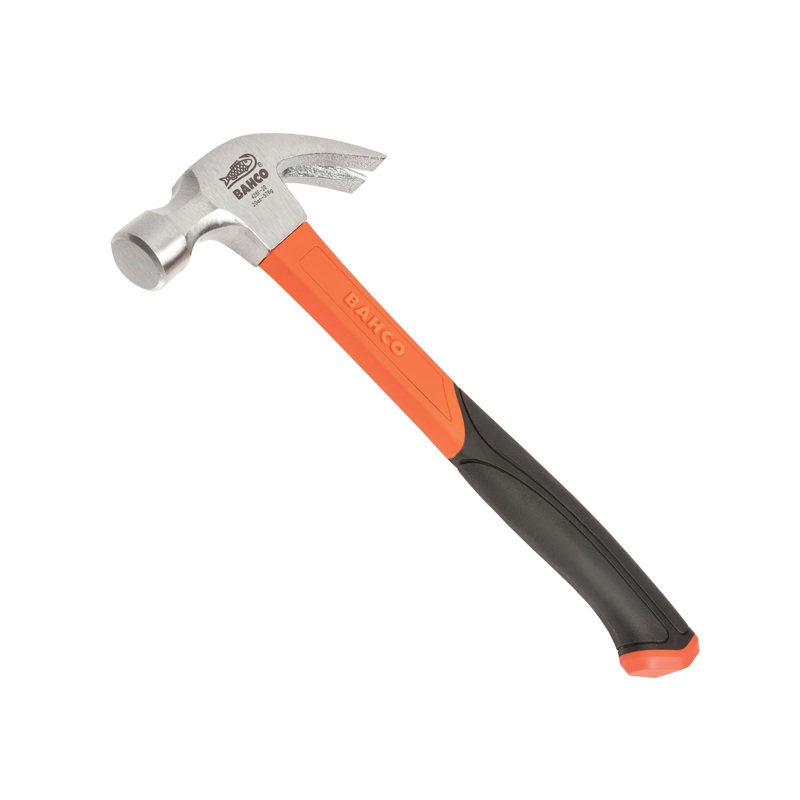 Bahco 428 Curved Fibreglass Claw Hammer