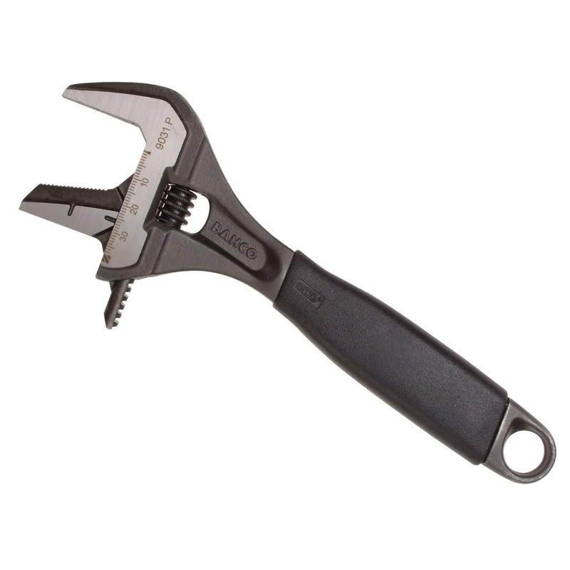 Bahco 9031P Black ERGO 200mm Adjustable Wrench