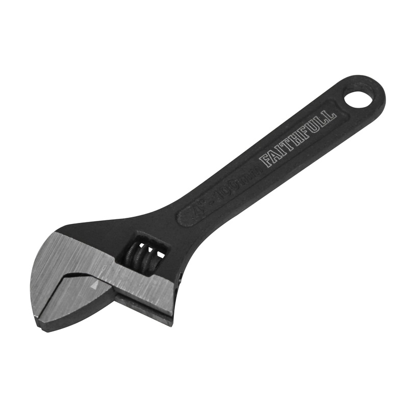 Faithfull 100mm Adjustable Spanner