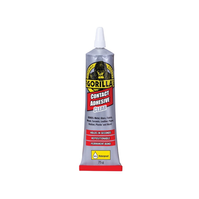 Gorilla Contact Adhesive Clear 75g