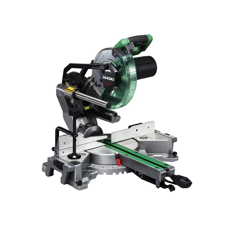 Hikoki 110V C8FSHG 216mm Sliding Compound Mitre Saw