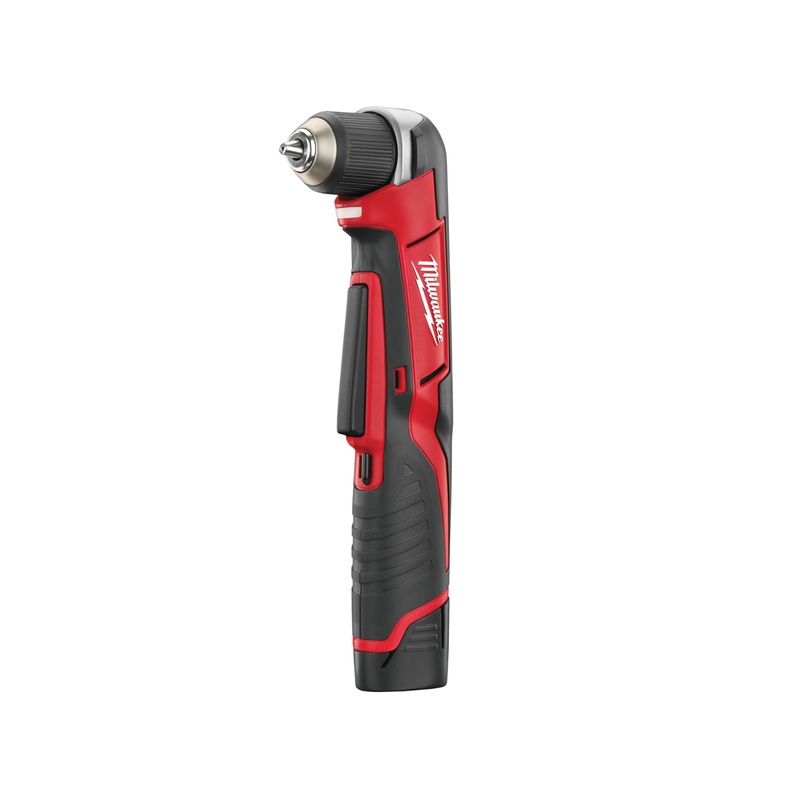 Milwaukee 12V C12 RAD-202C Compact Right Angle Drill Set (2 x 2.0Ah Li-ion)